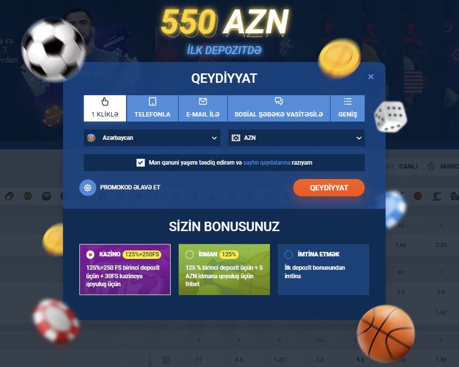 Registration Mostbet AZ-90