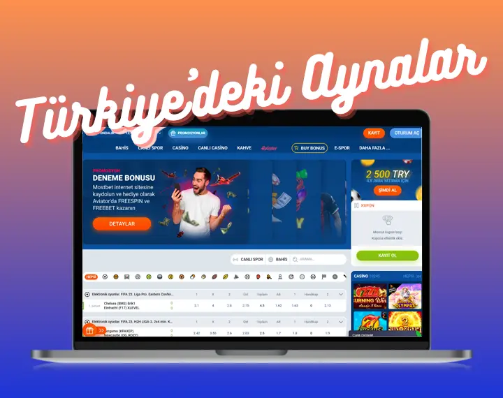 Mostbet Turkiye aynaları